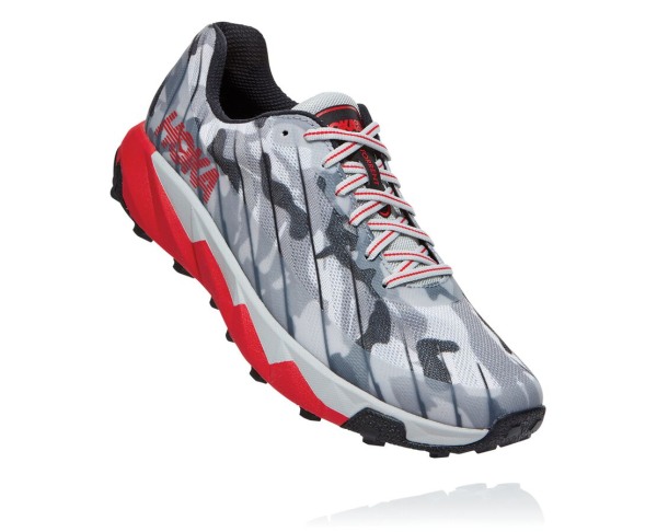 Hoka One One Hoka x Xterra Torrent Mens UK - Red Trail Running Shoes - HPSTM4271